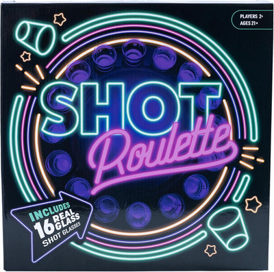 Roulette Party Game   Spin the Wheel Tabletop Challenge for Game Night & Parties