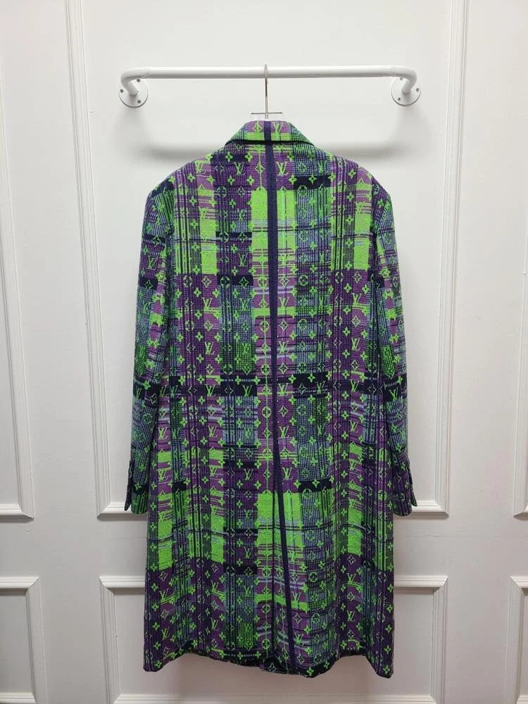 LOUIS VUITTON（LV） Cappotto Louis Vuitton Virgil Abloh Monogram Neon Check 52 120408143