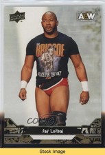 2023 Upper Deck AEW All Elite Wrestling Gold Jay Lethal #42 READ 3lj