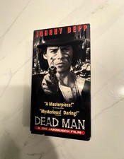 DEAD MAN (1997) Dir. By Jim Jarmusch Starring Johnny Depp VHS Tape with Sleeve