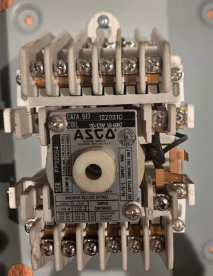 Asco 917 122031C  20A contactor 110-120V
