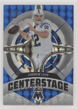 2022 Panini Mosaic Center Stage Blue Mosaic Prizm 63/99 Andrew Luck #CS-8 5b1
