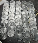 1943 1C Lincoln Cent Roll Of 50 XF Lot11 WW2 Steel Penny’s