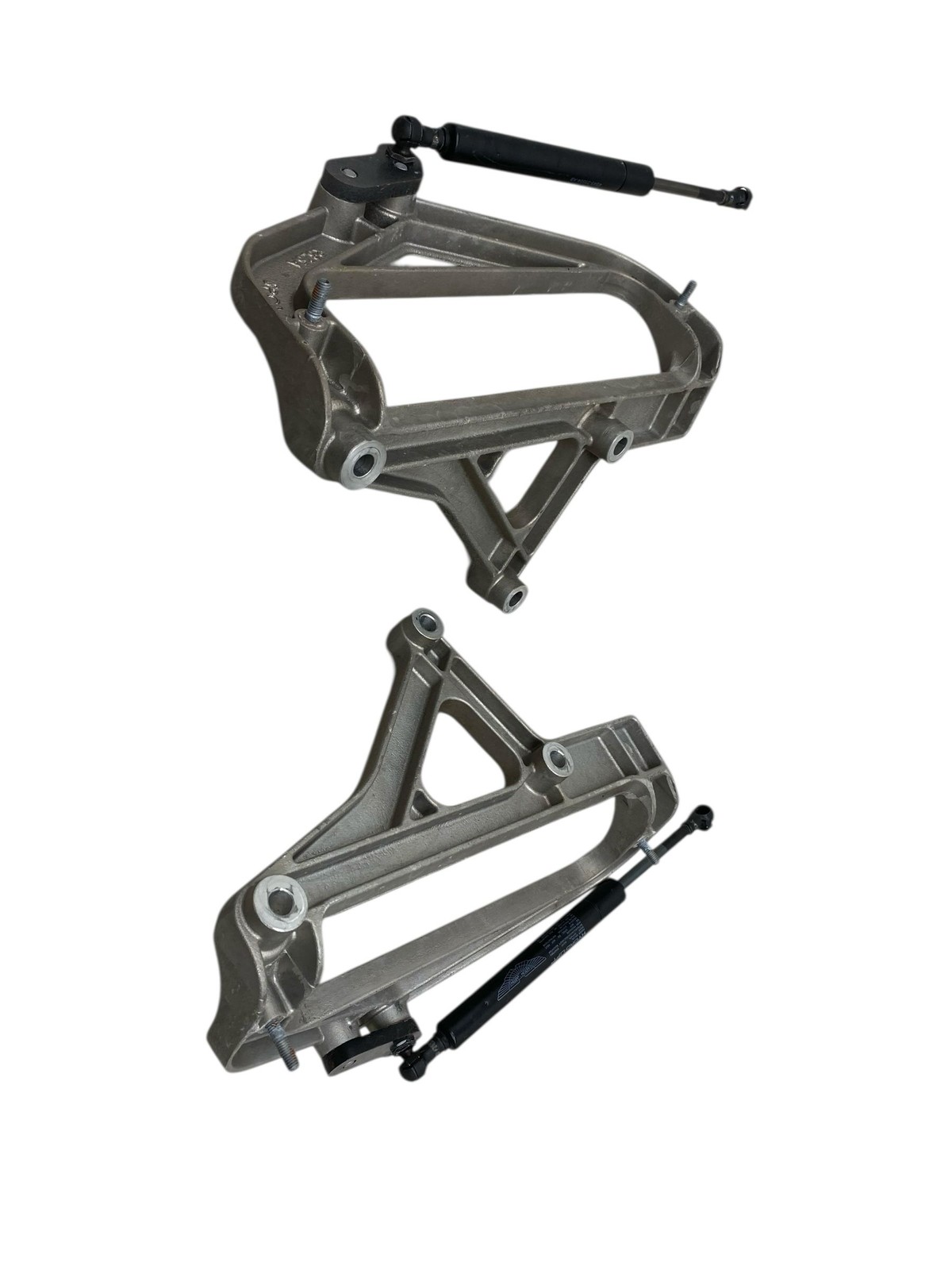 2013-2016 Aston Martin DB9 Oem Left Right Bracket Door Stay Support Cylinder Set