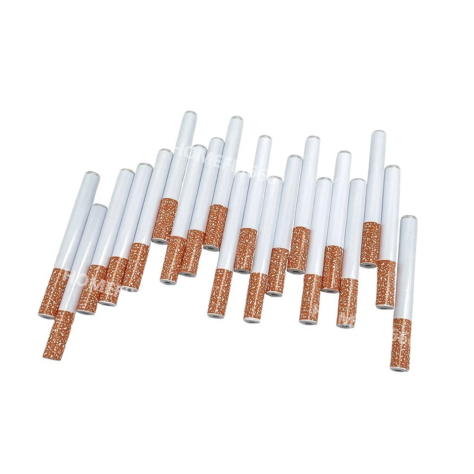 20-Pack Metal One Hitter Dugout Pipe Cigarette Bat Large 78mm / 3" Free Shipping - Image 4 of 4