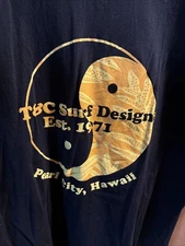 T&C Surf Designs Shirt Mens XXL 2XL Black Town and Country Hawaii Lot Of 6 Nice!