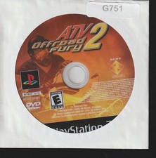 ATV 2 Offroad Fury Sony PlayStation 2 Sleeved Video Game No Case