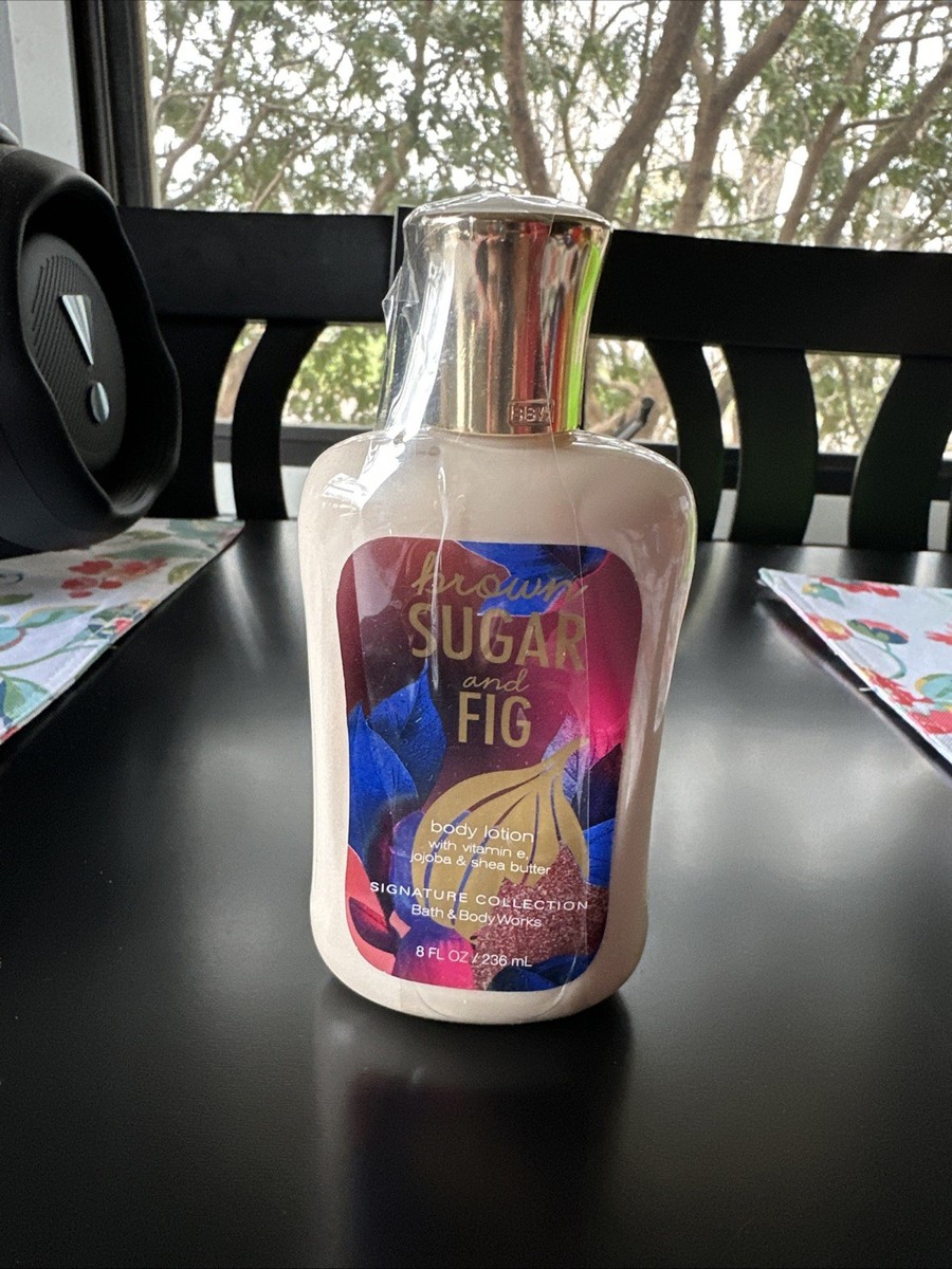 Sealed Bath & Body Works Signature Lotion Brown Sugar & Fig 8oz