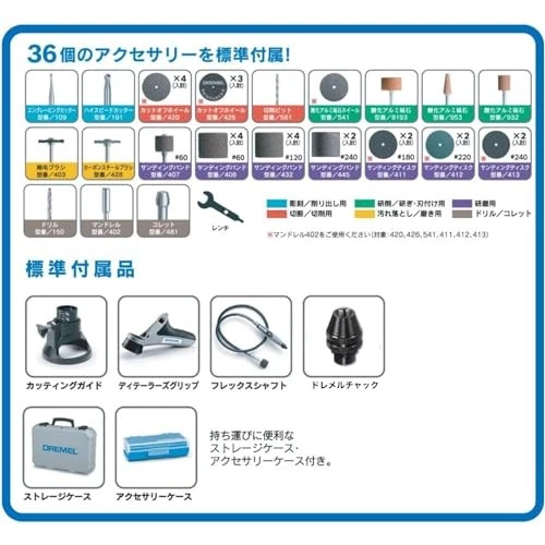 Herramienta giratoria de alta velocidad Dremel [4000-3/36JZ] Herramienta de corte enrutador Foto 4 de 4