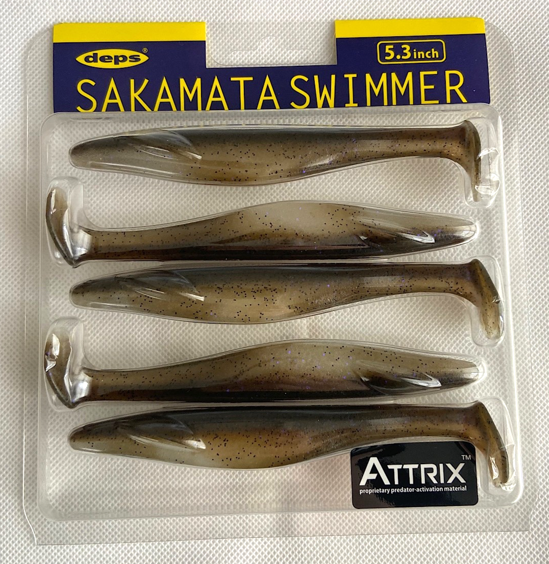 deps SAKAMATA SWIMMER 5.3インチ 7個セット新品未使用 deps Sakamata Swimmer 5.3inch NEW JDM Soft Plastic From Japan | eBay