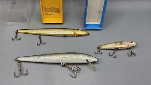 VTG South Bend Finn-Oreno Lure. W/Box Finland, Rebel Lure USA, 3rd Plastic Lure - Picture 4 of 5
