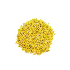1000pcs AWG18 1mm2 Automotive Insulated Cord End Terminal Wire Ferrules Yello...