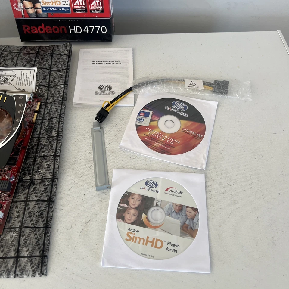 Sapphire GFX ATI Radeon HD4770 512Mb GDDR5 PCI-E Dual DVI - Image 4 of 4