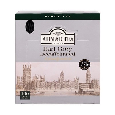 Ahmad Tea - Earl Grey Decaffeinated - 100 Teebeutel