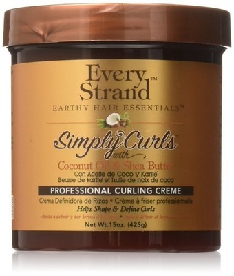 Every Strand Simply Curls Coco Oil/Shea Curl Creme, 15 Oz