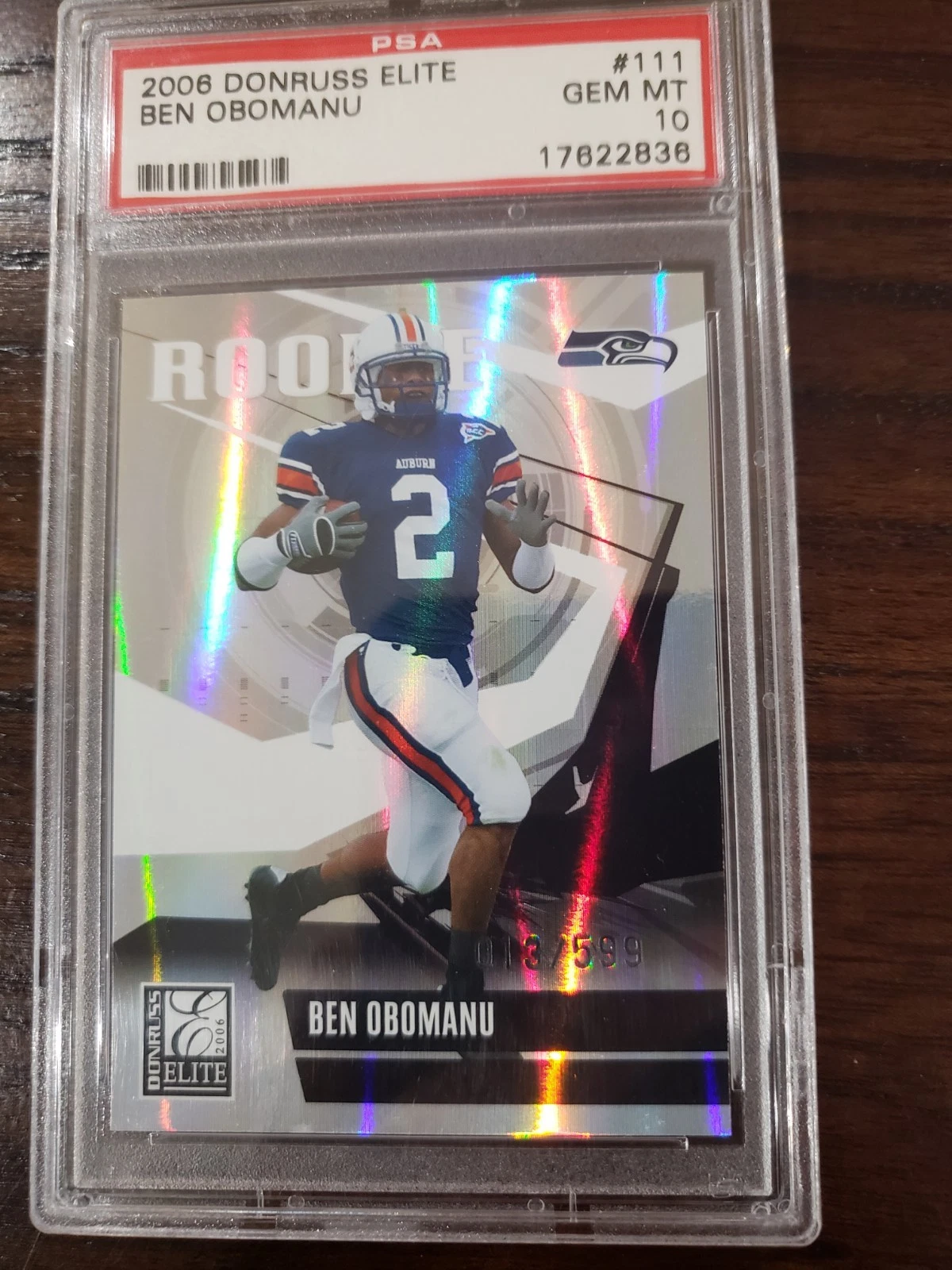 Ben Obomanu Donruss Elite #111 Base