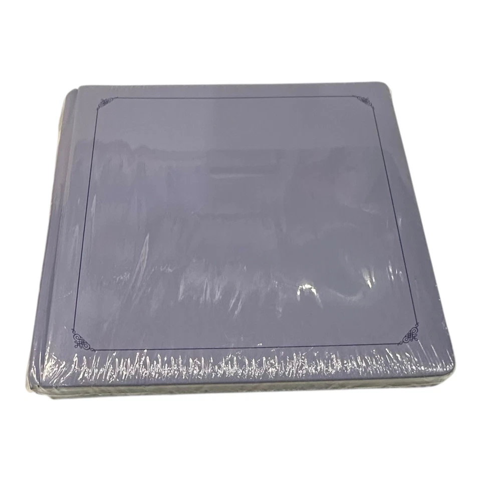 Álbum de recortes con borde de lámina dorada Creative Memories estilo antiguo 12x12 correa bisagra Foto 4 de 4