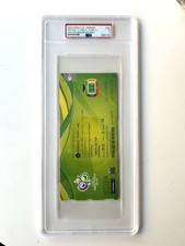 PSA 5 Cristiano Ronaldo World Cup Debut Ticket Portugal v Angola 11/6/2006 POP 4