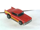 Vintage Hot Wheels Blackwall 57 Chevy **RED LIGHT SPECIAL**