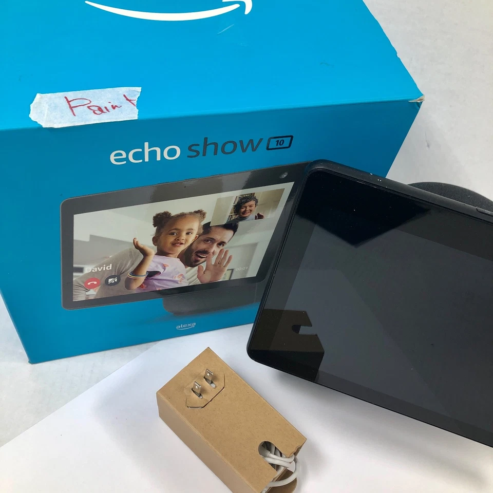 Amazon Echo Show 10 (3rd Generation) Black Wireless Alexa Smart Speaker (T4E4AT) - Image 3 of 4