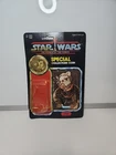 1984 Vtg Star Wars Kenner POTF Warok Card W/ Bubble + Sealed Coin Only Unpunched
