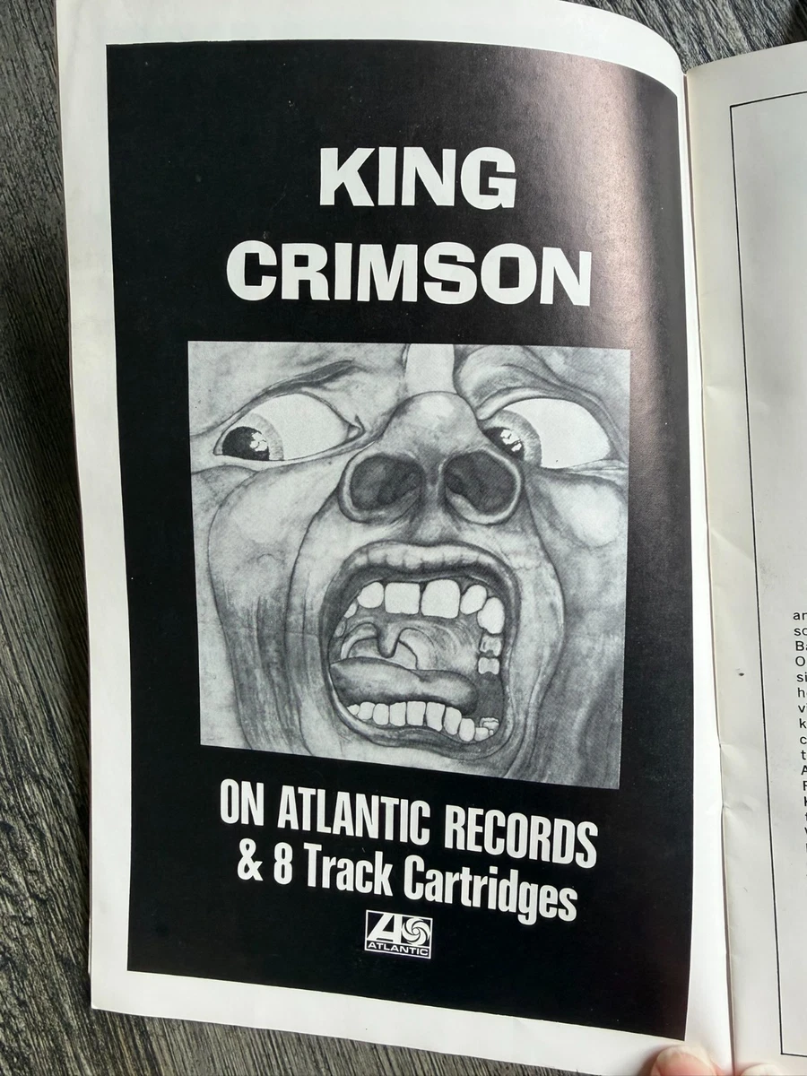 King Crimson Memorabilia for sale | eBay