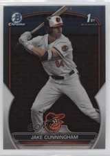 2023 Bowman Draft Chrome Jake Cunningham #BDC-198 00lk