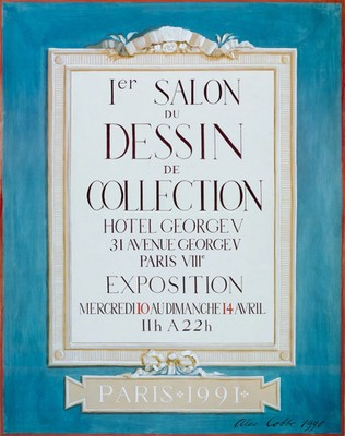Alex COBBE: Drawing Fair of 1991 - Original Poster