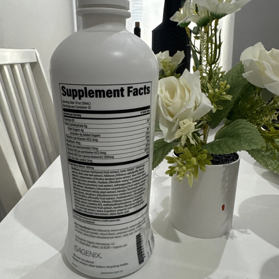ISAGENIX Ionix Supreme 32 oz sabor fruta natural caducidad 26/05 envío gratuito ❤️🔥 Foto 2 de 4
