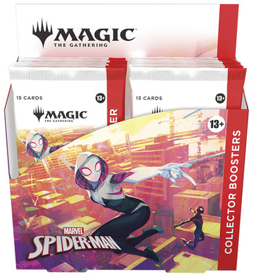 MTG Magic Marvel's Spiderman Spider-Man COLLECTOR Booster Box SEALED!!