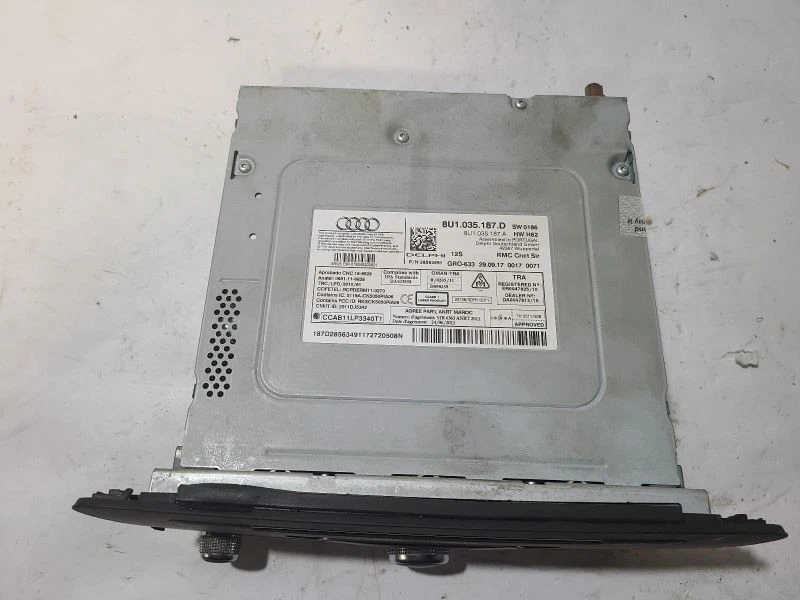 Equipo de audio radio control montado en el tablero se adapta a 15-18 AUDI Q3 1978149 Foto 2 de 4