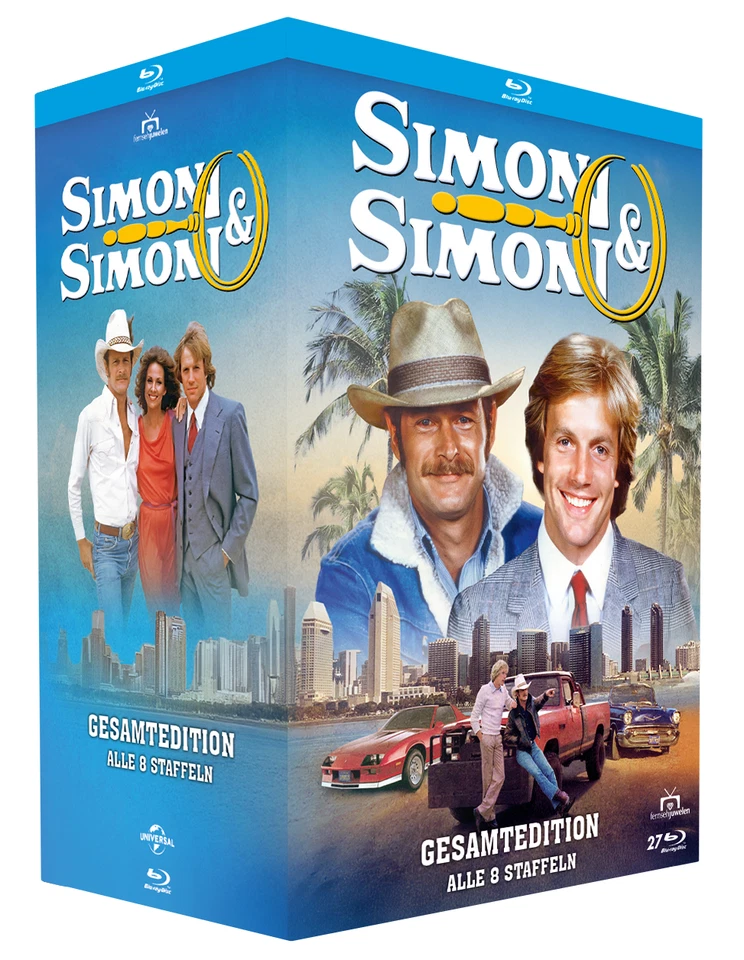 Simon & Simon - Die komplette Serie (Staffeln 1-8 / Gesamtedition) [27 Blu-rays] - Bild 2 von 4