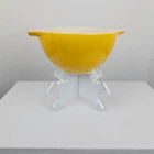Vintage Pyrex Yellow Sunflower Daisy #441 Cinderella Nesting Mixing Bowl 1.5 PT