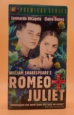 Romeo & Juliet VHS 1997 Leonardo DiCaprio **Buy 2 Get 1 Free**
