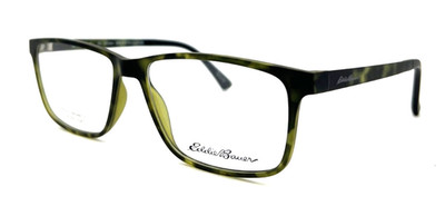 NEW EDDIE BAUER EB32037 GN GREEN AUTHENTIC EYEGLASSES 57-16-141