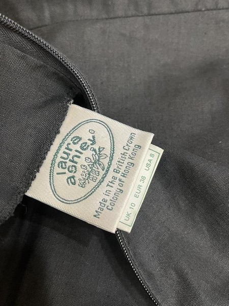 Women Laura Ashley Dress Black Cotton Other