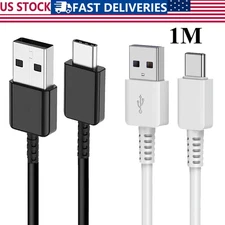 USB Type C Data Cable Charging USB-A to USB-C Charger Cord 1m For Samsung S24