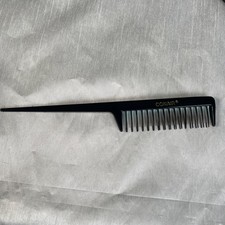 Vtg 8 Conair Nylon Rat Tail Teasing Dual Fine Tooth Styling Comb Black Blue
