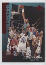 1994-95 Upper Deck Hobby Predictor Redemptions Alonzo Mourning #H25 HOF 1f8