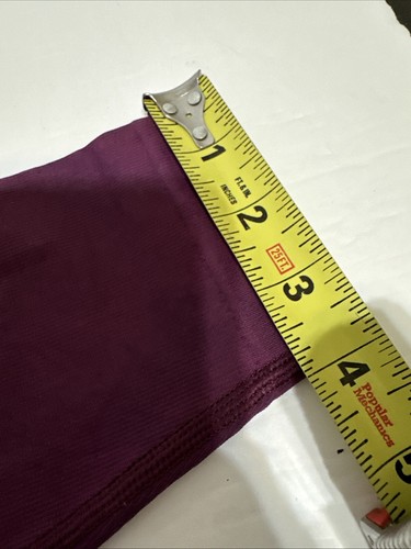 Lululemon Pants Womens Purple Striped High Rise Legging READ DESCRIPTION - Picture 9 of 9