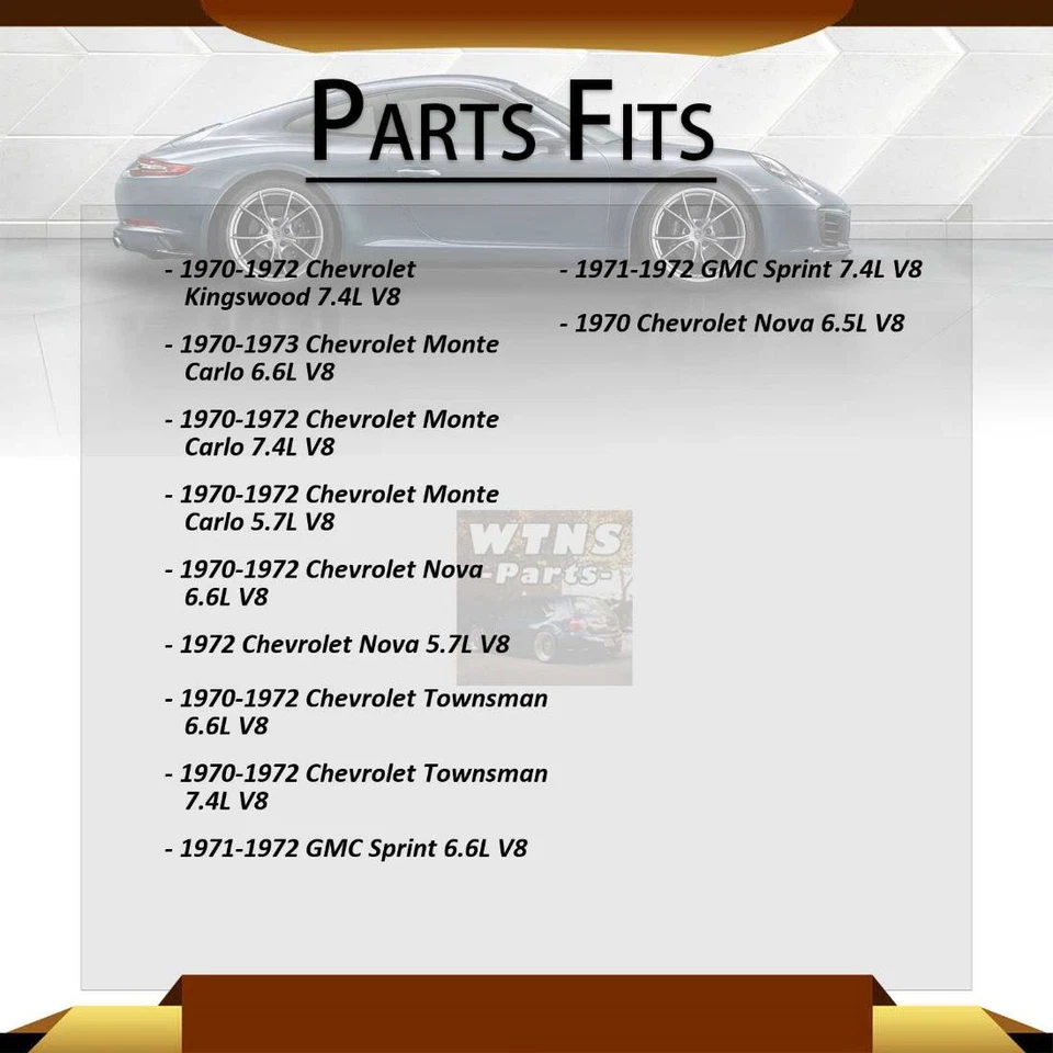 Soportes de motor delanteros 2x para Chevrolet Chevelle 1969 1970 1971 1972 5,7 L Foto 4 de 4