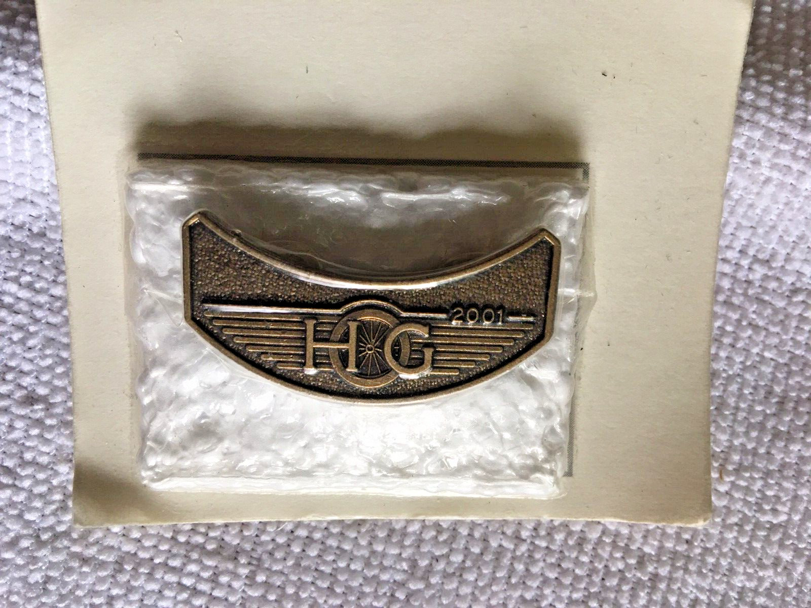 New 2001 HOG Harley Davidson Owners Group Rocker Pin
