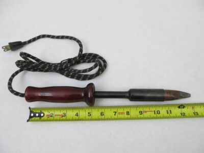 Vulcan # 50 Soldering Iron 130 W, 7/8'' dia Tinned Chisel Tip NICE, FAST SHIPPING