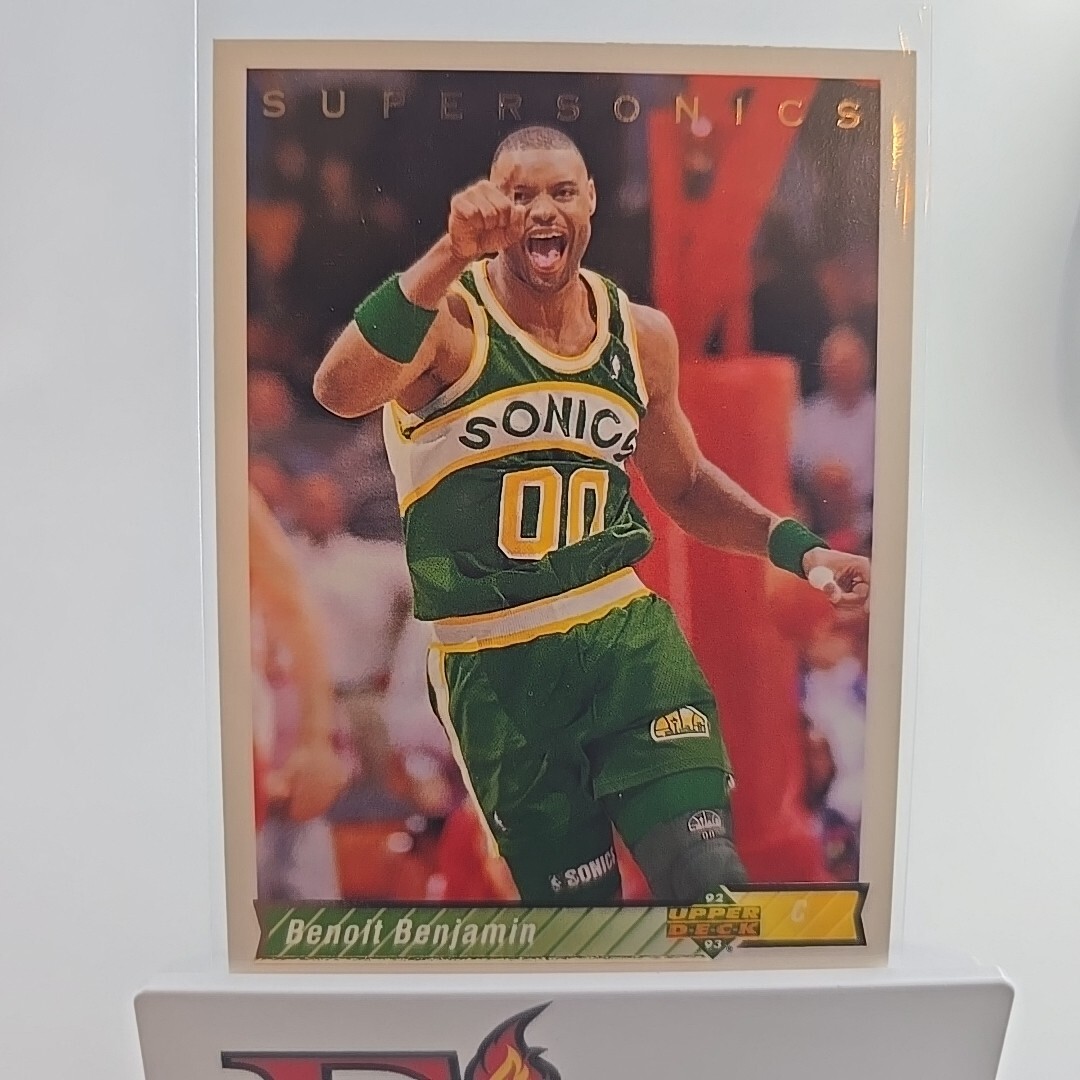 UPPERDECK トレーディングカード　53/100 1992-93 Upper Deck - #97 Benoit Benjamin Seattle Supersonics | eBay