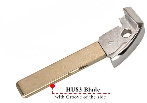 Citroen Peugeot DS Vauxhall Emergency blank uncut key blade HU83 1609531980 - 第 4/4 張圖片