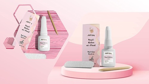 Nagelkleber für kunstnägel tips-kleber extra stark stark zum aufkleben nail glue - Bild 7 von 9
