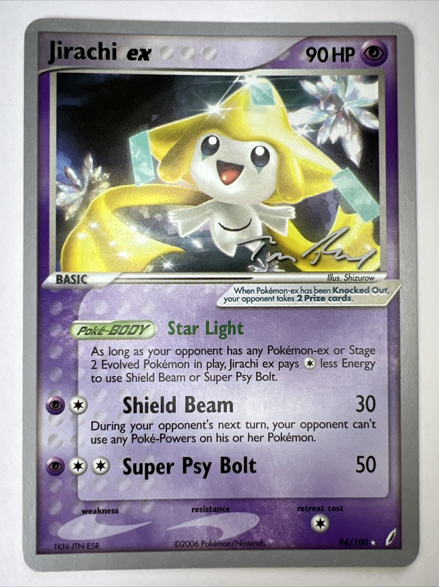 Jirachi ex - 2007 (Tom Roos) 94/100 World Championship Decks
