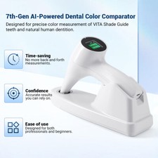 Digital Dental Shade Guide Colormeter LED Tooth Color Comparator Teeth Whitening