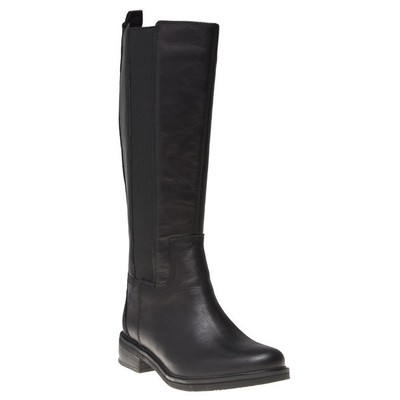 timberland black high boots