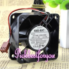 NMB-MAT 2410ML-05W-B69 Cooling Fan DC 24V 0.17A 60 60 25mm 3pin MF67 QL